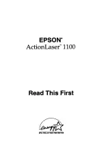 Epson WorkForce 1100 User Manual preview