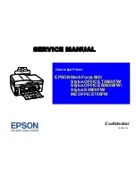 Epson WorkForce 600 Series Service Manual предпросмотр