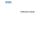 Preview for 1 page of Epson WorkForce DS-40 User Manual