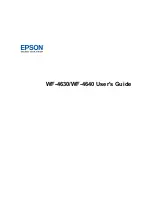 Preview for 1 page of Epson WorkForce Pro WF-4630 User Manual