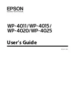 Epson WorkForce Pro WP-4025 DW User Manual preview