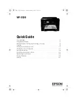 Epson WorkForce WF-3530 Quick Manual preview