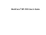 Epson WorkForce WF-7010 User Manual preview