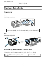 Epson WorkForce WF-7210DTW Hadware Setup Manual preview