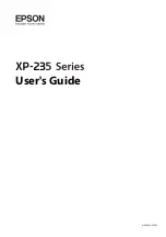 Epson xp-235 SERIES User Manual preview