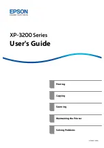 Epson XP-3200 Series User Manual preview