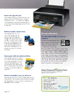 Preview for 3 page of Epson XP-410 Product Specifications