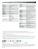 Preview for 4 page of Epson XP-410 Product Specifications