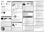 Epson XP-55 Start Manual preview