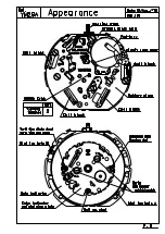 Предварительный просмотр 4 страницы Epson YM26A Watch Movement Specification And Drawing