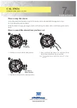 Предварительный просмотр 32 страницы Epson YM26A Watch Movement Specification And Drawing