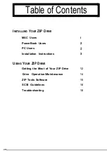 Preview for 2 page of Epson Zip-100 Installation & User Manual