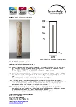 Предварительный просмотр 1 страницы Epstein-Design 14281 Manual