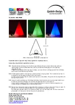 Epstein-Design Pyramide Akku RGB Manual preview