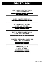 EPTA EYRIS BT User Instructions предпросмотр