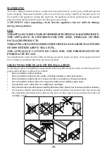 Предварительный просмотр 19 страницы EPTA iarp Grandlux 200 Use And Maintenance