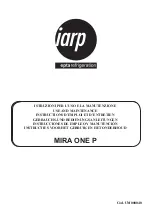 Preview for 1 page of EPTA iarp MIRA ONE P Use And Maintenance