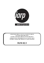 EPTA iarp SUN 42.3 Use And Maintenance preview