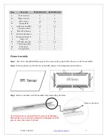 Предварительный просмотр 3 страницы EPV DarkStar UST eFinity Series User Manual