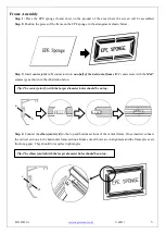 Предварительный просмотр 3 страницы EPV Prime Vision ISF Series User Manual