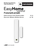 Предварительный просмотр 1 страницы eQ-3 EasyHome BC-SC-Rd-WM Operating Manual