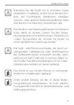 Предварительный просмотр 9 страницы eQ-3 Homematic HmIP-SRH Mounting Instruction And Operating Manual