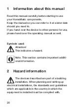 Предварительный просмотр 20 страницы eQ-3 HomeMatic HMW-Sys-OP-DR Installation And Operating Manual