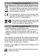 Предварительный просмотр 32 страницы eQ-3 MAX BC-RT-TRX-CyG-3-Ha Operating Manual