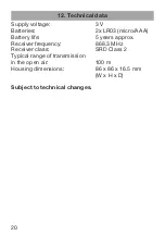 Preview for 20 page of eQ-3 MAX! Eco Switch Operating Manual