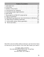 Preview for 13 page of eQ-3 MAX! Eco Taster Operating Manual