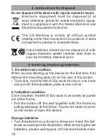 Preview for 16 page of eQ-3 MAX! Eco Taster Operating Manual