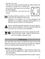 Preview for 17 page of eQ-3 MAX! Eco Taster Operating Manual