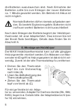 Предварительный просмотр 6 страницы eQ-3 MAX! Radiator Thermostat Operating Manual