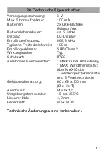 Предварительный просмотр 17 страницы eQ-3 MAX! Radiator Thermostat Operating Manual