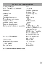 Предварительный просмотр 33 страницы eQ-3 MAX! Radiator Thermostat Operating Manual