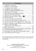 Предварительный просмотр 34 страницы eQ-3 MAX! Radiator Thermostat Operating Manual