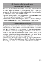 Предварительный просмотр 61 страницы eQ-3 MAX! Radiator Thermostat Operating Manual