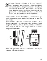 Preview for 21 page of eQ-3 MAX! Radiator Thermostat+ Operating Manual