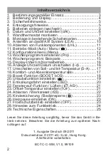 Preview for 2 page of eQ-3 MAX! Operating Manual