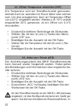 Preview for 22 page of eQ-3 MAX! Operating Manual