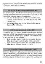 Preview for 23 page of eQ-3 MAX! Operating Manual