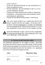 Preview for 77 page of eQ-3 MAX! Operating Manual