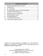 Preview for 2 page of eQ-3 USB programming stick for radio energy-saving controller Operating Manual