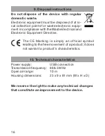 Preview for 16 page of eQ-3 USB programming stick for radio energy-saving controller Operating Manual