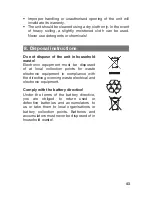 Предварительный просмотр 43 страницы eQ-3 WFC 1000 Instruction Manual