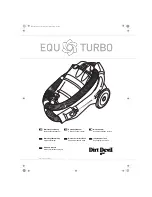 EQU TURBO DIRT DEVIL Operating Manual preview