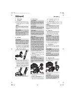 Preview for 5 page of EQU TURBO DIRT DEVIL Operating Manual