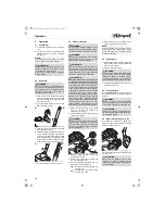 Предварительный просмотр 10 страницы EQU TURBO DIRT DEVIL Operating Manual