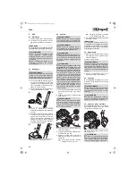 Preview for 30 page of EQU TURBO DIRT DEVIL Operating Manual