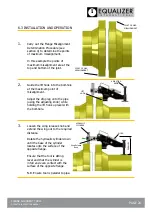 Предварительный просмотр 22 страницы Equalizer International FA4TM Operator'S Instruction Manual